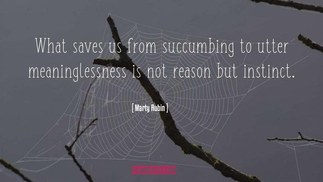 Saves quotes by Marty Rubin