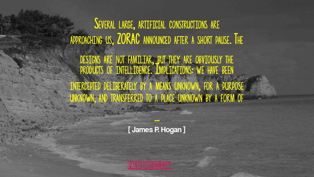 Savidge Construction quotes by James P. Hogan