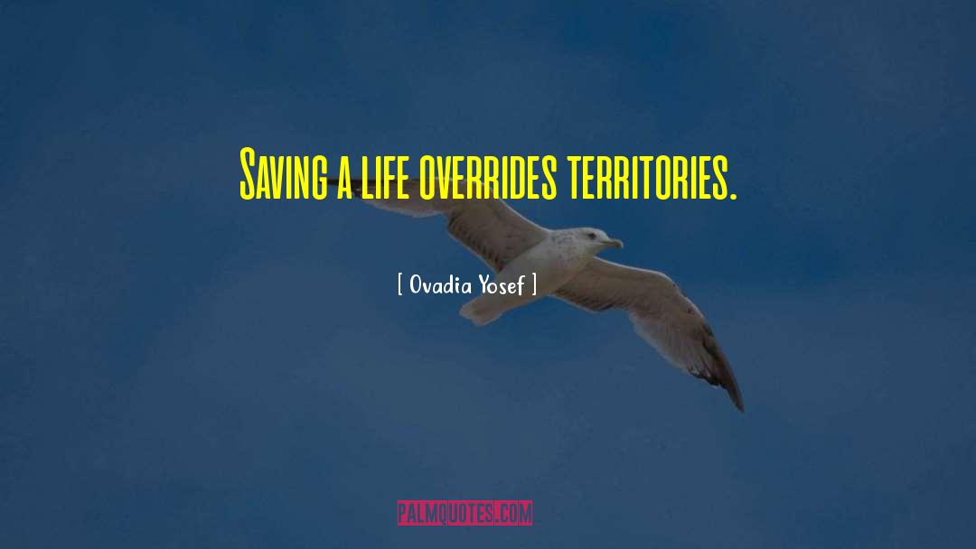 Saving A Life quotes by Ovadia Yosef