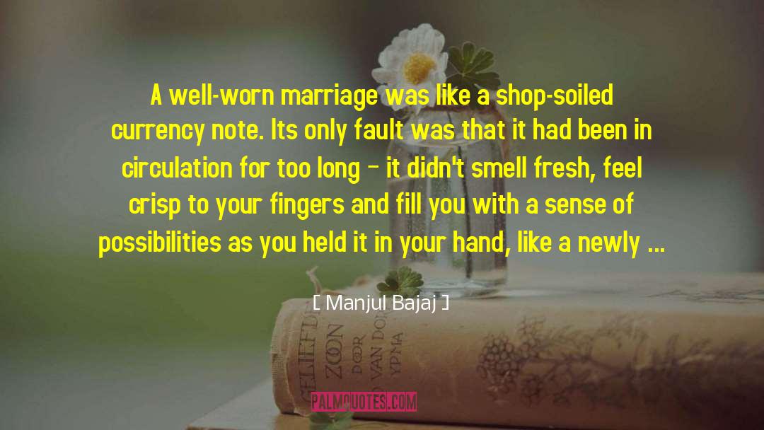 Saving A Marriage quotes by Manjul Bajaj