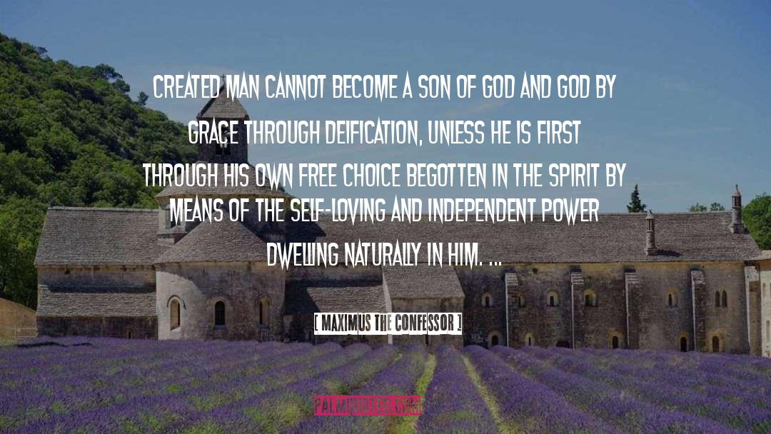 Saving Grace quotes by Maximus The Confessor