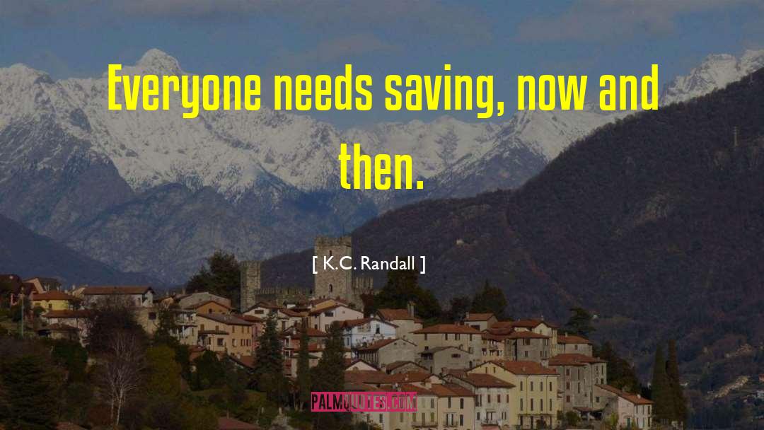 Saving June quotes by K.C. Randall