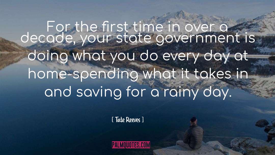 Saving quotes by Tate Reeves