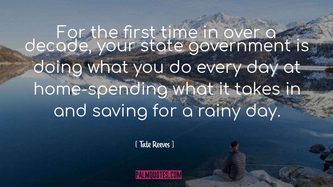 Saving Up quotes by Tate Reeves