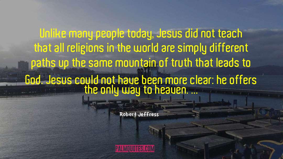 Savior Jesus quotes by Robert Jeffress