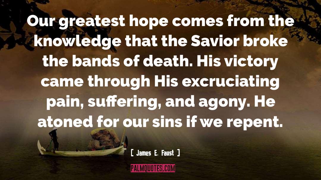 Savior quotes by James E. Faust