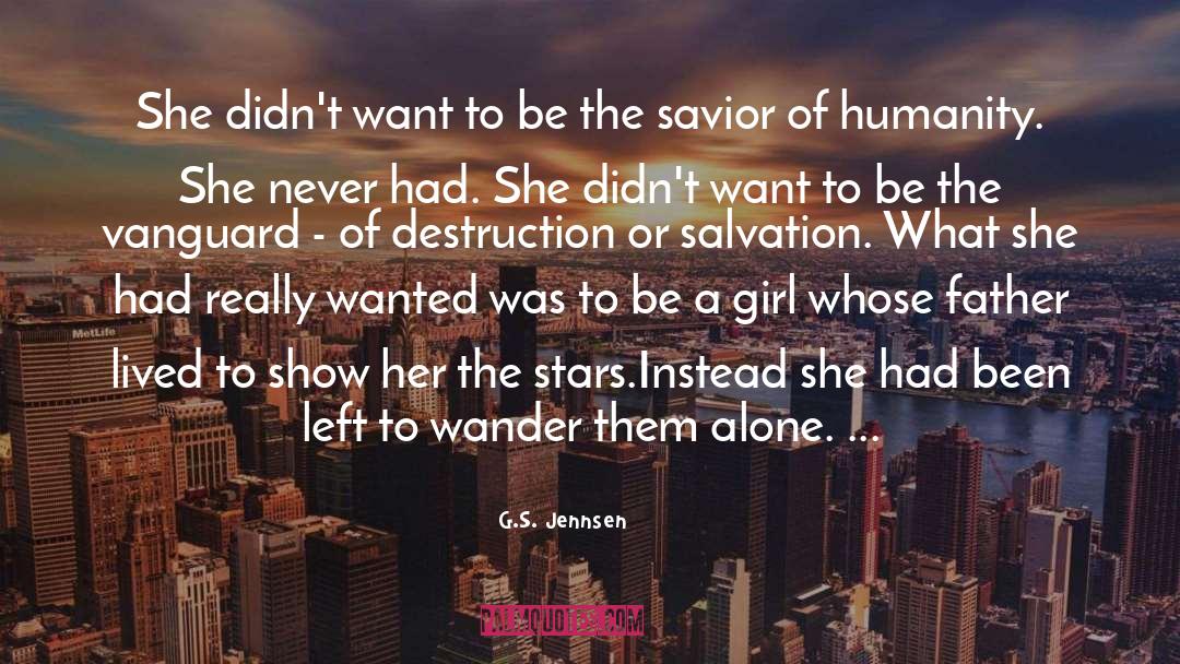 Savior S Champion quotes by G.S. Jennsen