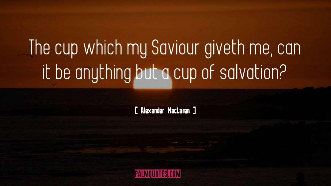 Saviour quotes by Alexander MacLaren