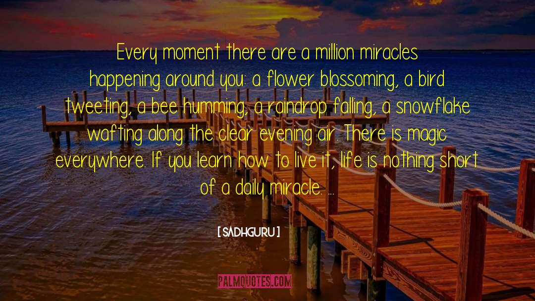 Savor Every Moment quotes by Sadhguru
