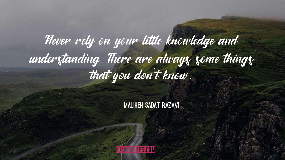 Savoring Life quotes by Maliheh Sadat Razavi