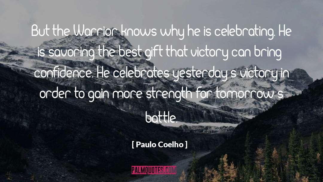 Savoring quotes by Paulo Coelho