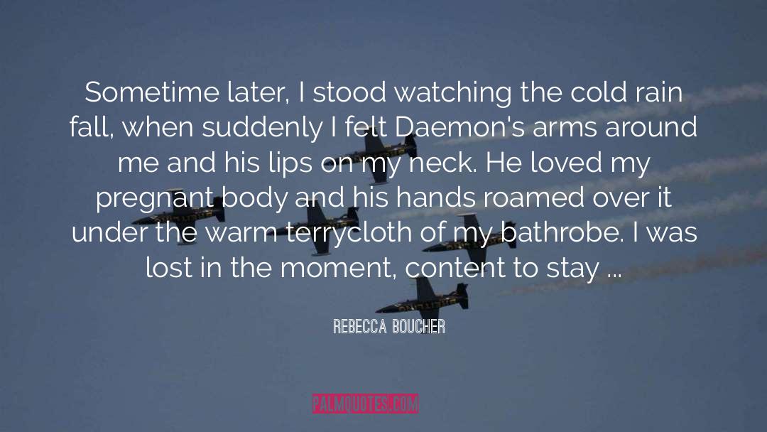 Savoring quotes by Rebecca Boucher