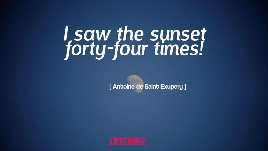 Saw 5 Wiki quotes by Antoine De Saint Exupery