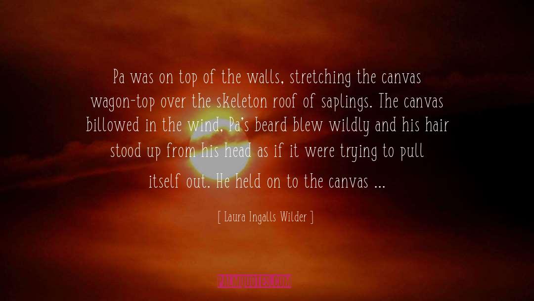 Sawed Logs quotes by Laura Ingalls Wilder