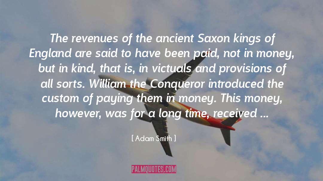 Saxon quotes by Adam Smith