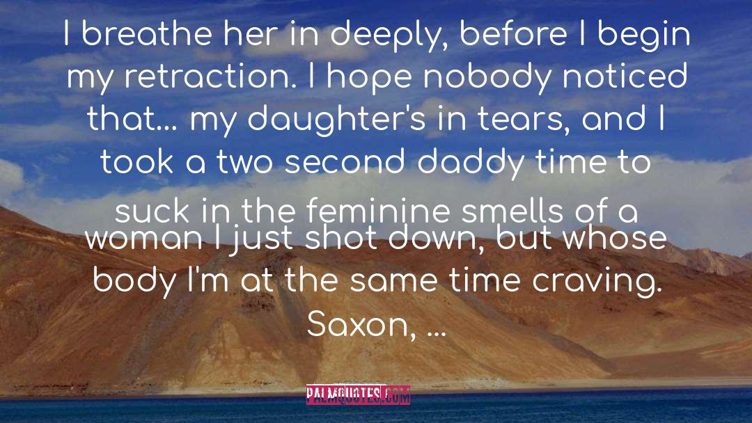 Saxon quotes by Criss Copp