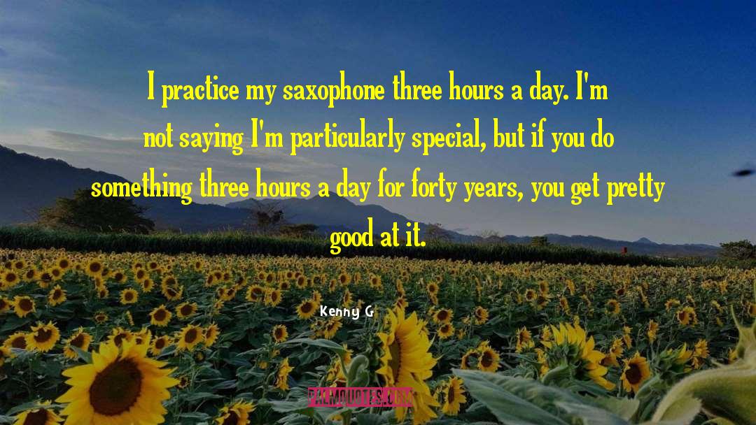 Saxophone quotes by Kenny G