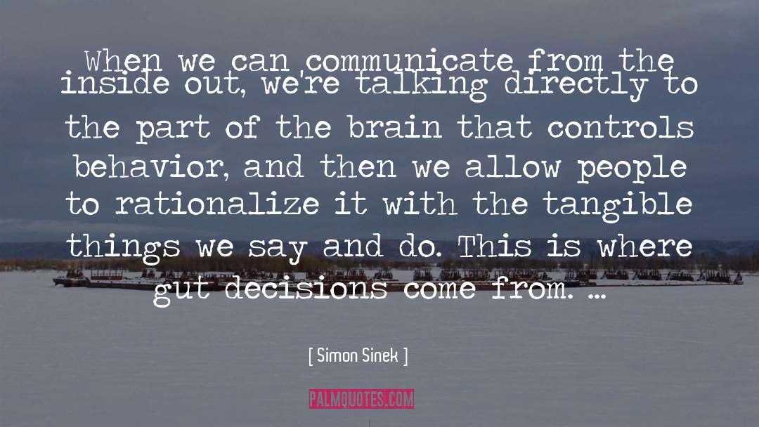 Say And Do quotes by Simon Sinek