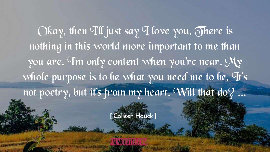 Say I Love You quotes by Colleen Houck