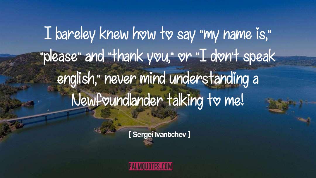 Say My Name quotes by Sergei Ivantchev
