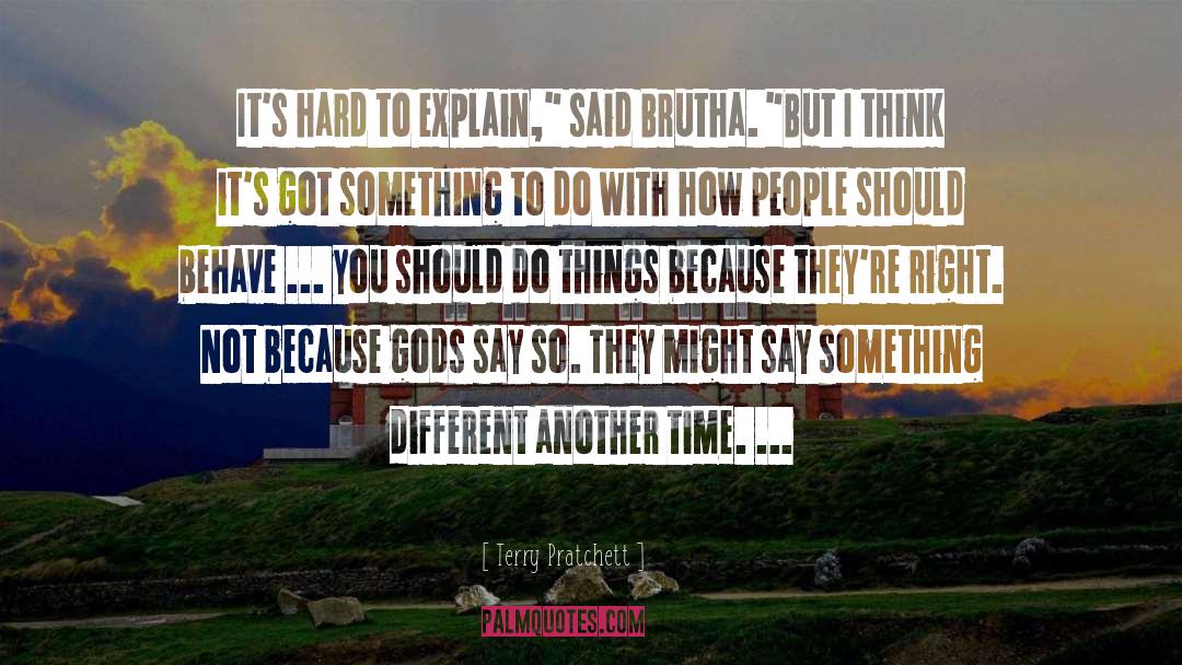 Say So quotes by Terry Pratchett