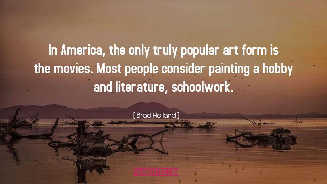 Sayas Painting quotes by Brad Holland