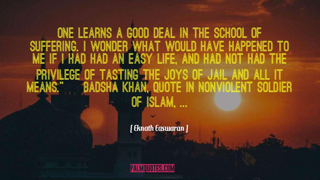 Sayeed Islam quotes by Eknath Easwaran