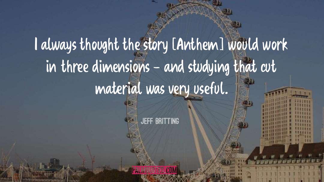 Saysoh quotes by Jeff Britting