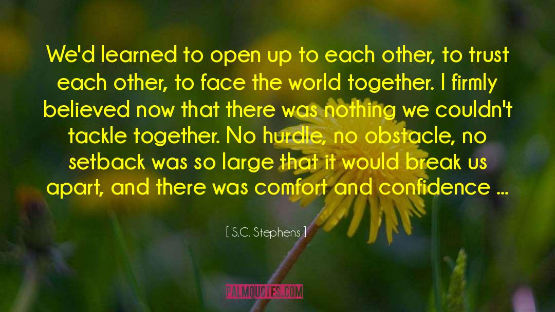 Sc Stephens quotes by S.C. Stephens