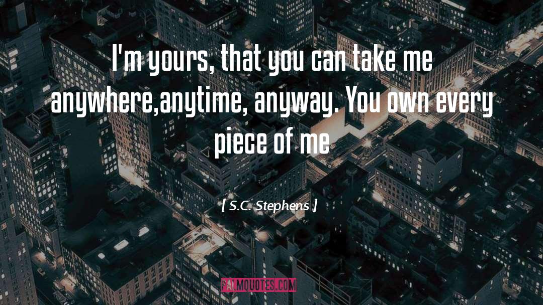 Sc Stephens quotes by S.C. Stephens