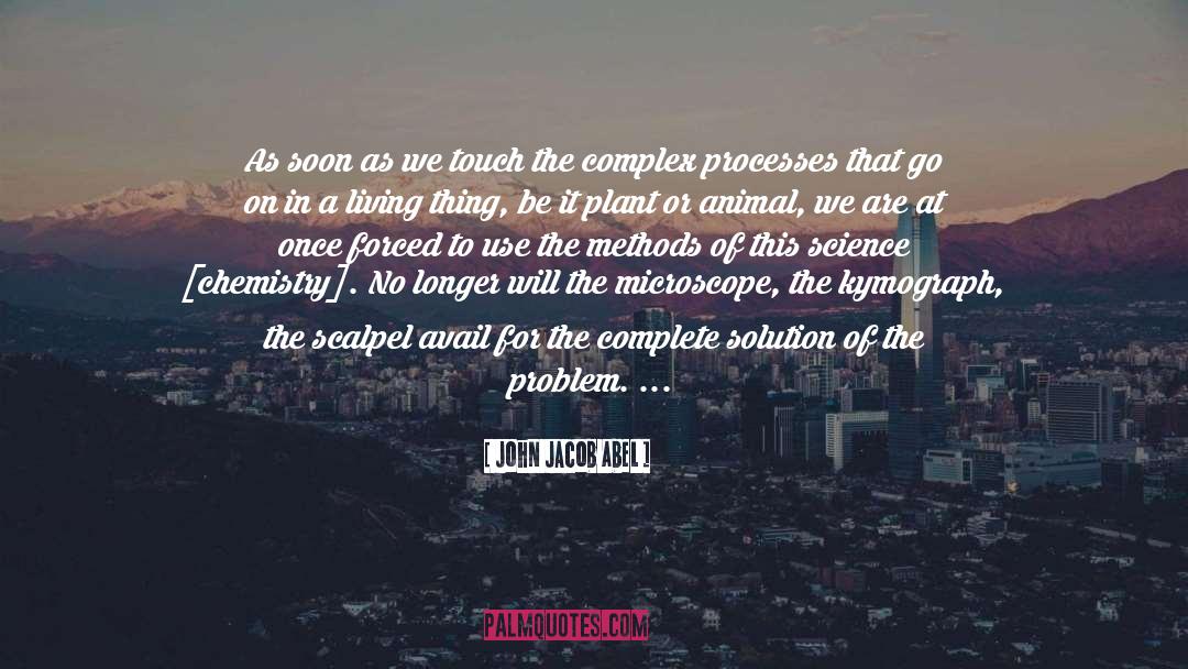 Scalpel quotes by John Jacob Abel