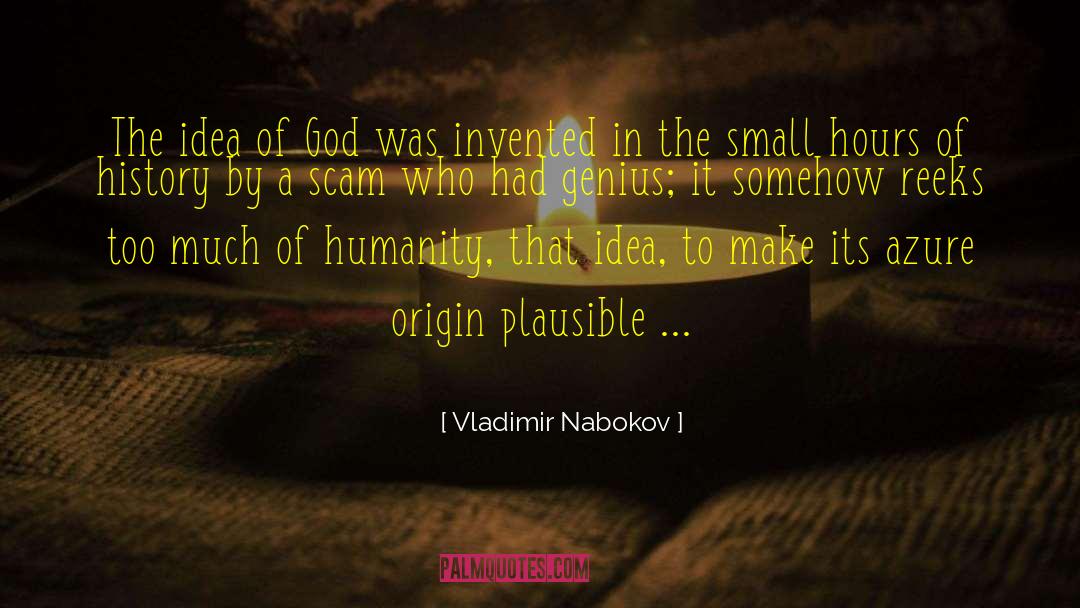 Scam quotes by Vladimir Nabokov