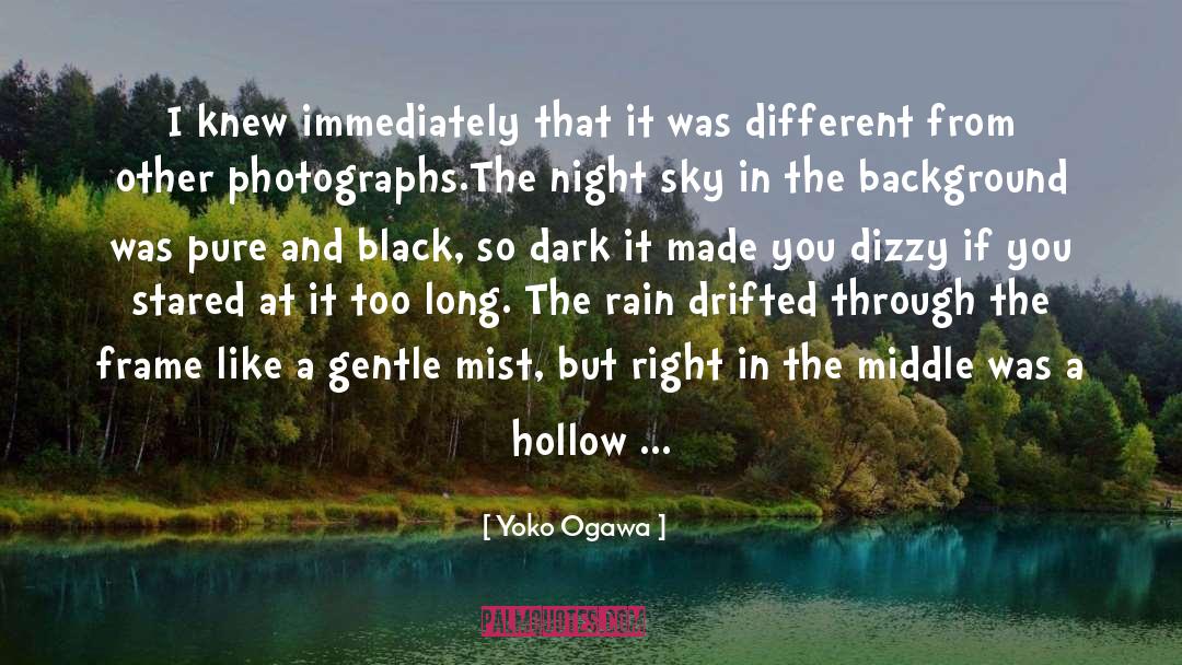Scan quotes by Yoko Ogawa