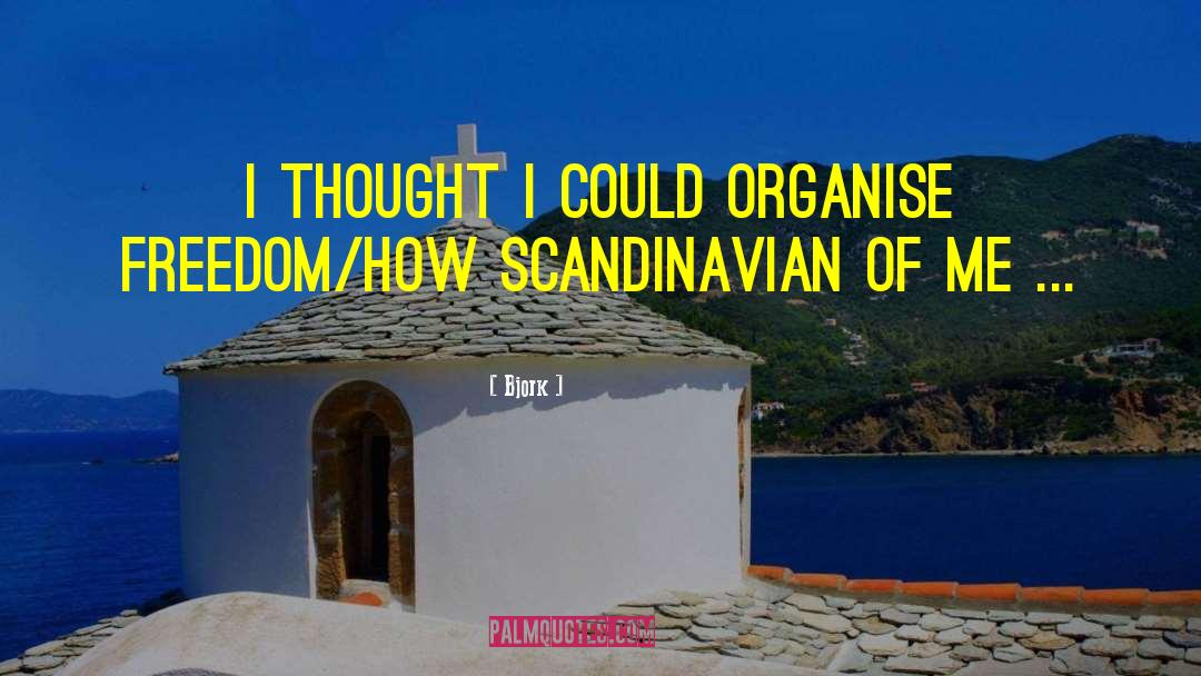 Scandinavians quotes by Bjork