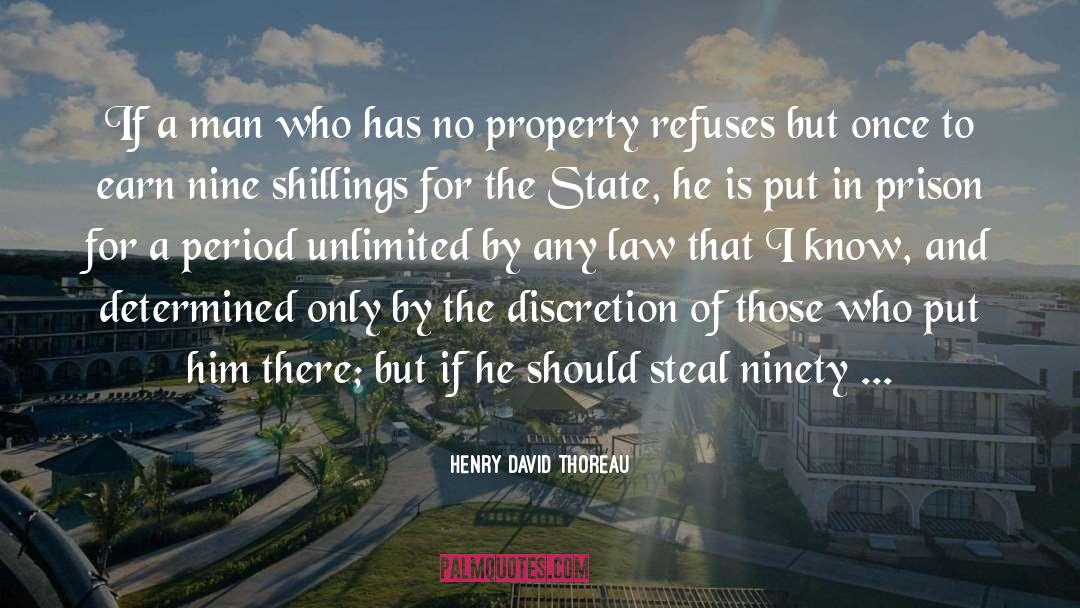 Scanlans Property quotes by Henry David Thoreau