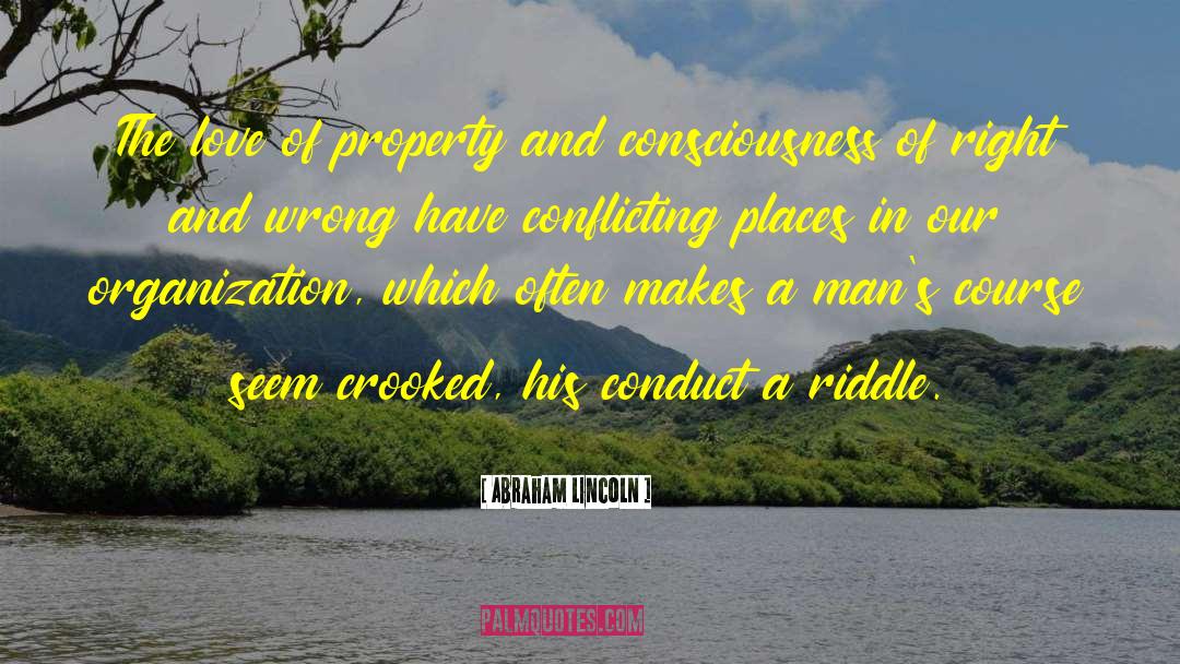 Scanlans Property quotes by Abraham Lincoln
