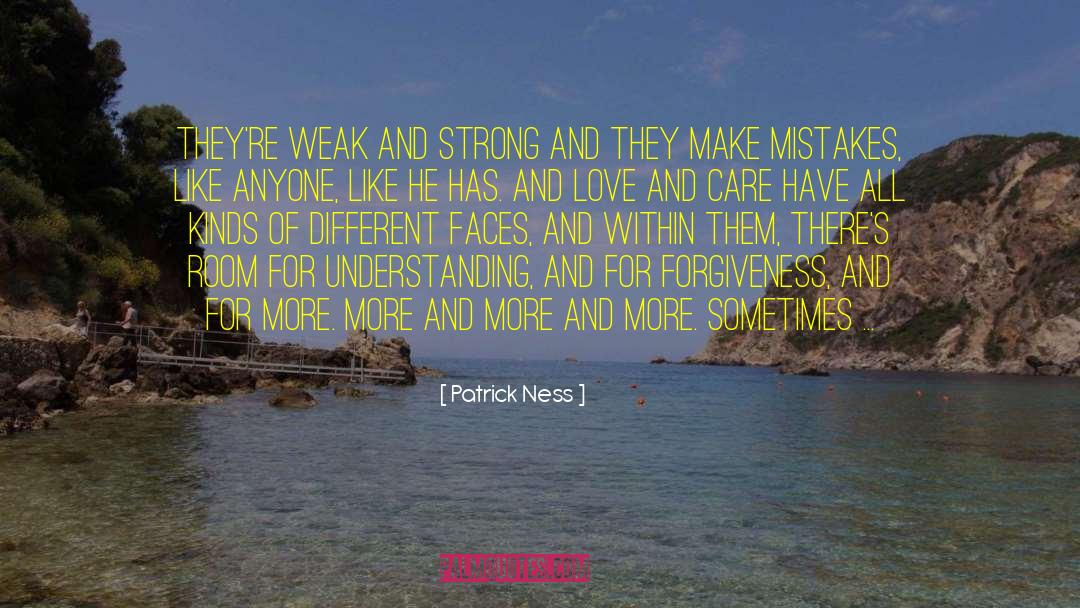 Scanning Faces quotes by Patrick Ness