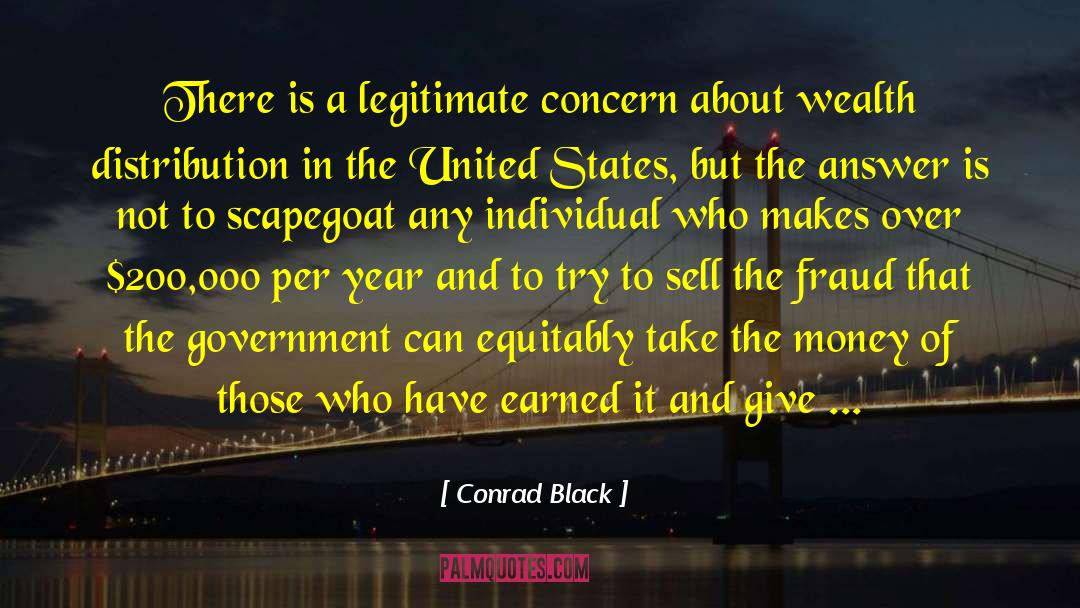 Scapegoat quotes by Conrad Black