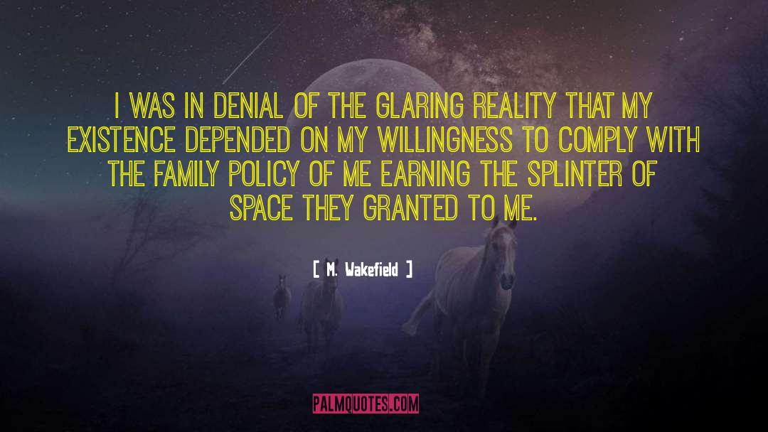 Scapegoating quotes by M. Wakefield