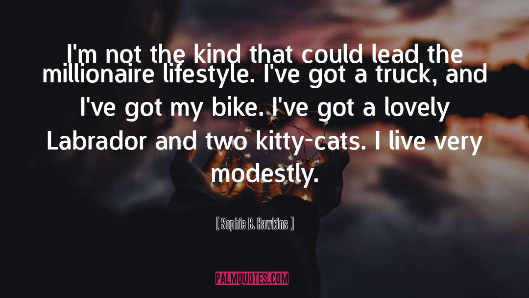 Scapin Bike quotes by Sophie B. Hawkins