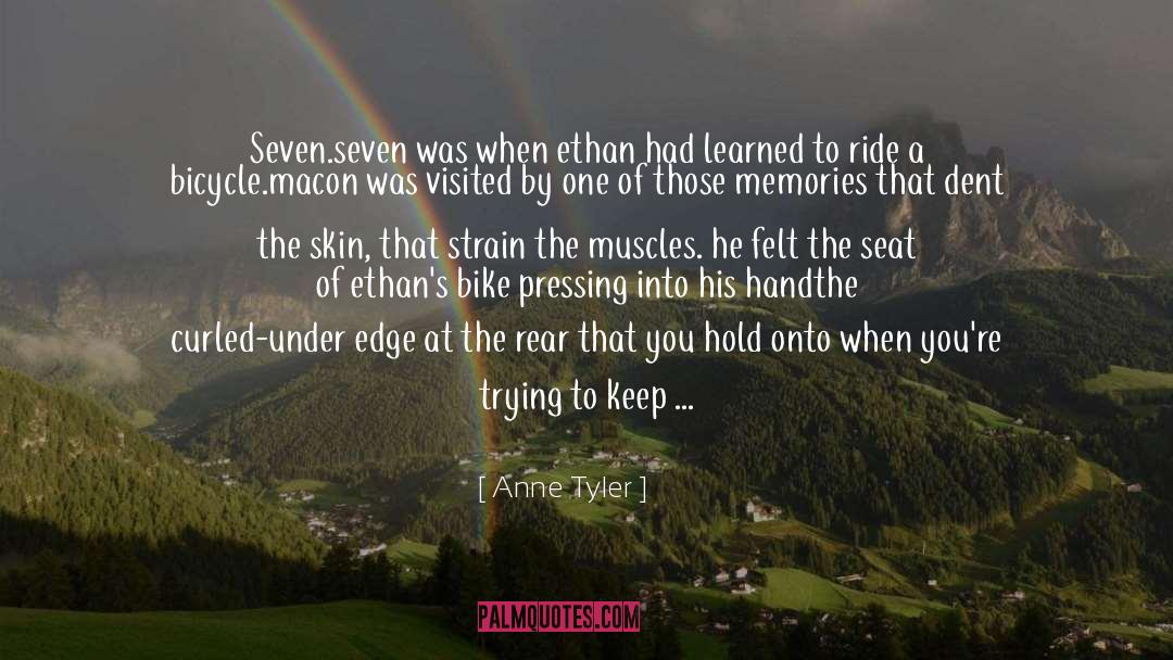Scapin Bike quotes by Anne Tyler