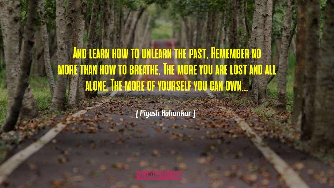 Scar Of The Past quotes by Piyush Rohankar