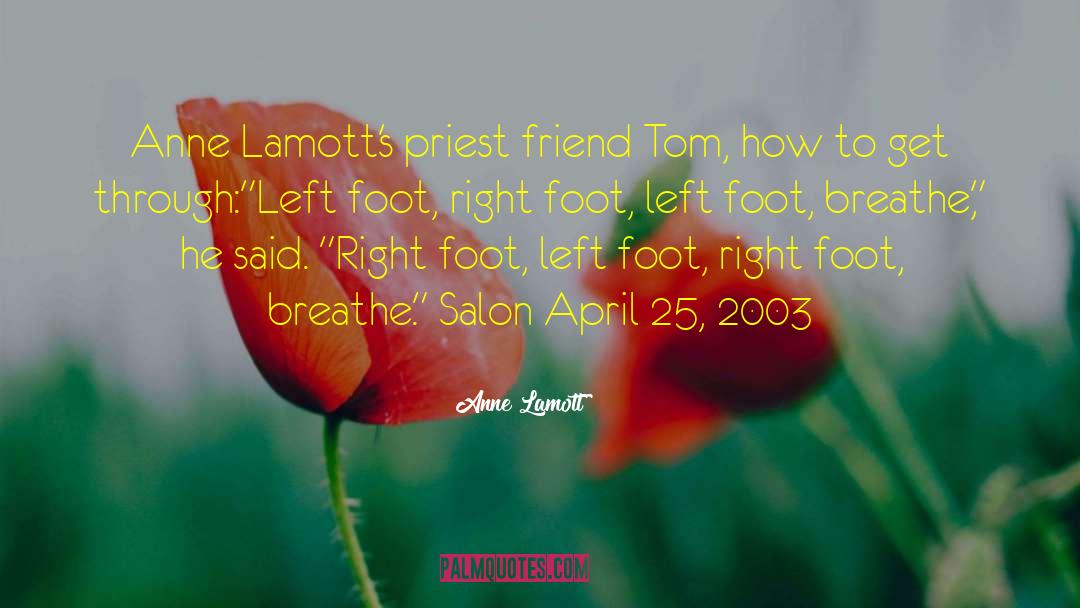 Scarboroughs Salon quotes by Anne Lamott