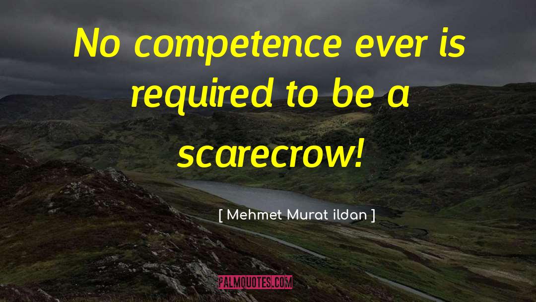 Scarecrow quotes by Mehmet Murat Ildan