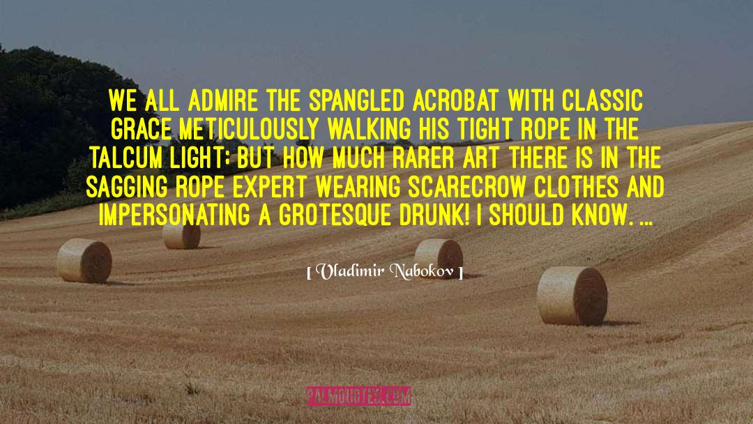 Scarecrow quotes by Vladimir Nabokov