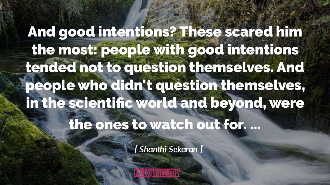 Scared quotes by Shanthi Sekaran