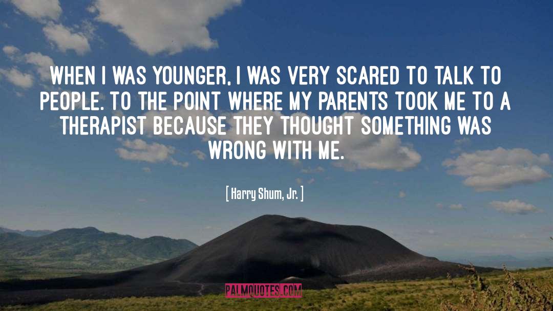Scared quotes by Harry Shum, Jr.