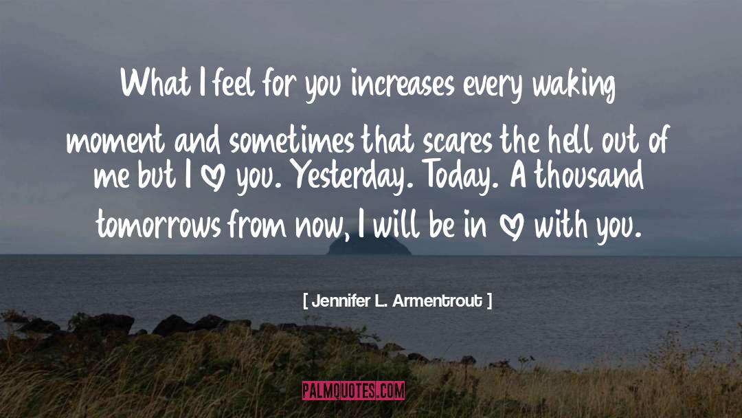 Scares quotes by Jennifer L. Armentrout