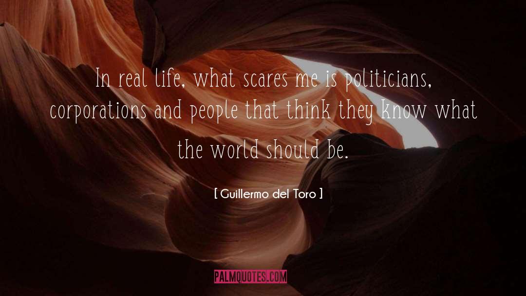 Scares quotes by Guillermo Del Toro