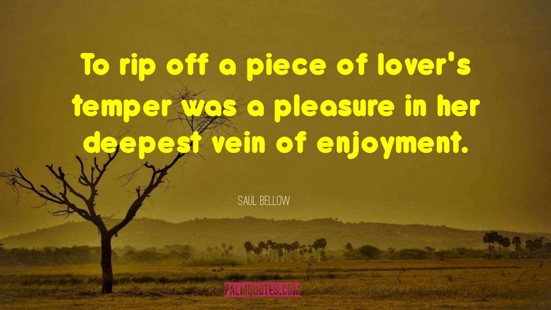 Scarless Vein quotes by Saul Bellow